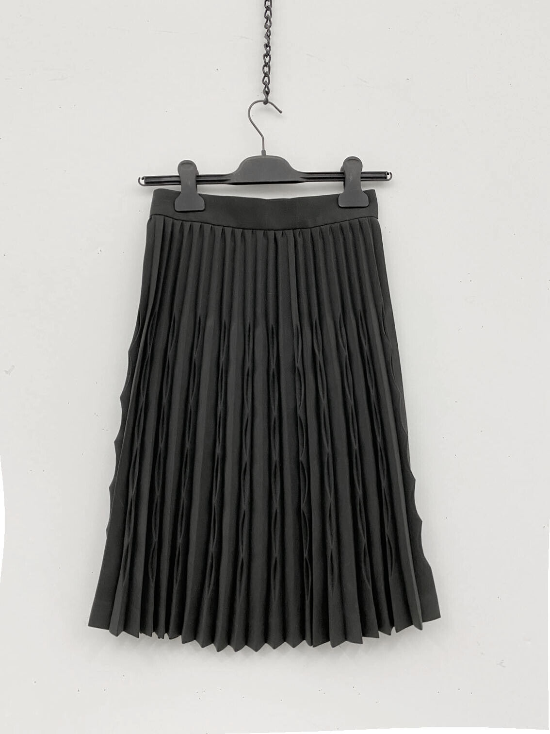 ⭕ 80s Vintage Tokio Kumagai Avant garde pleats skirt : black please issey miyake - Fresh Stock Dated March 2026