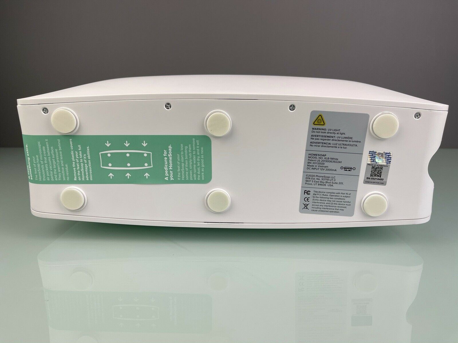 PhoneSoap Homesoap IPHONE 12 / IPAD / TABLET UV Sanitization Sanitize device S21 - Fresh Stock Dated February 2026