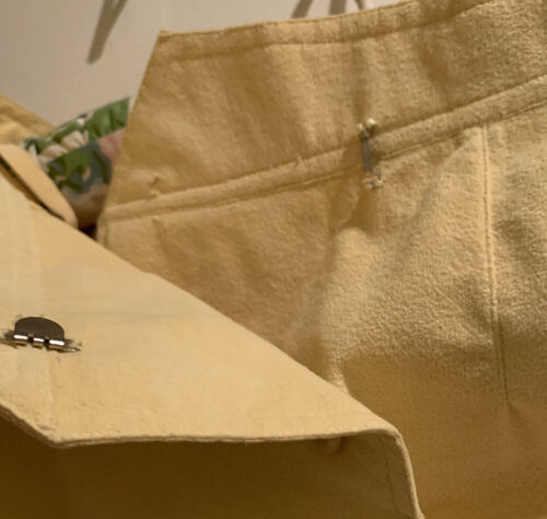 Halson vintage 70s Yellow ultrasuede Skirt - Fresh Stock Dated February 2026