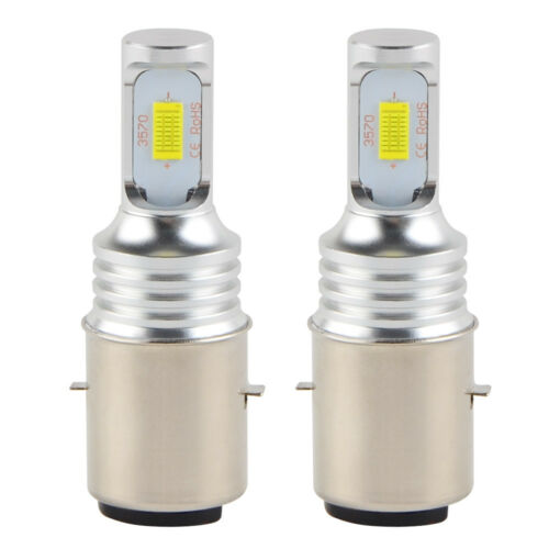 Bevinsee BA20D H6 LED Motorcycle Headlight Bulbs For KTM 125 200 300 350 EXC - Fresh Stock Dated February 2026