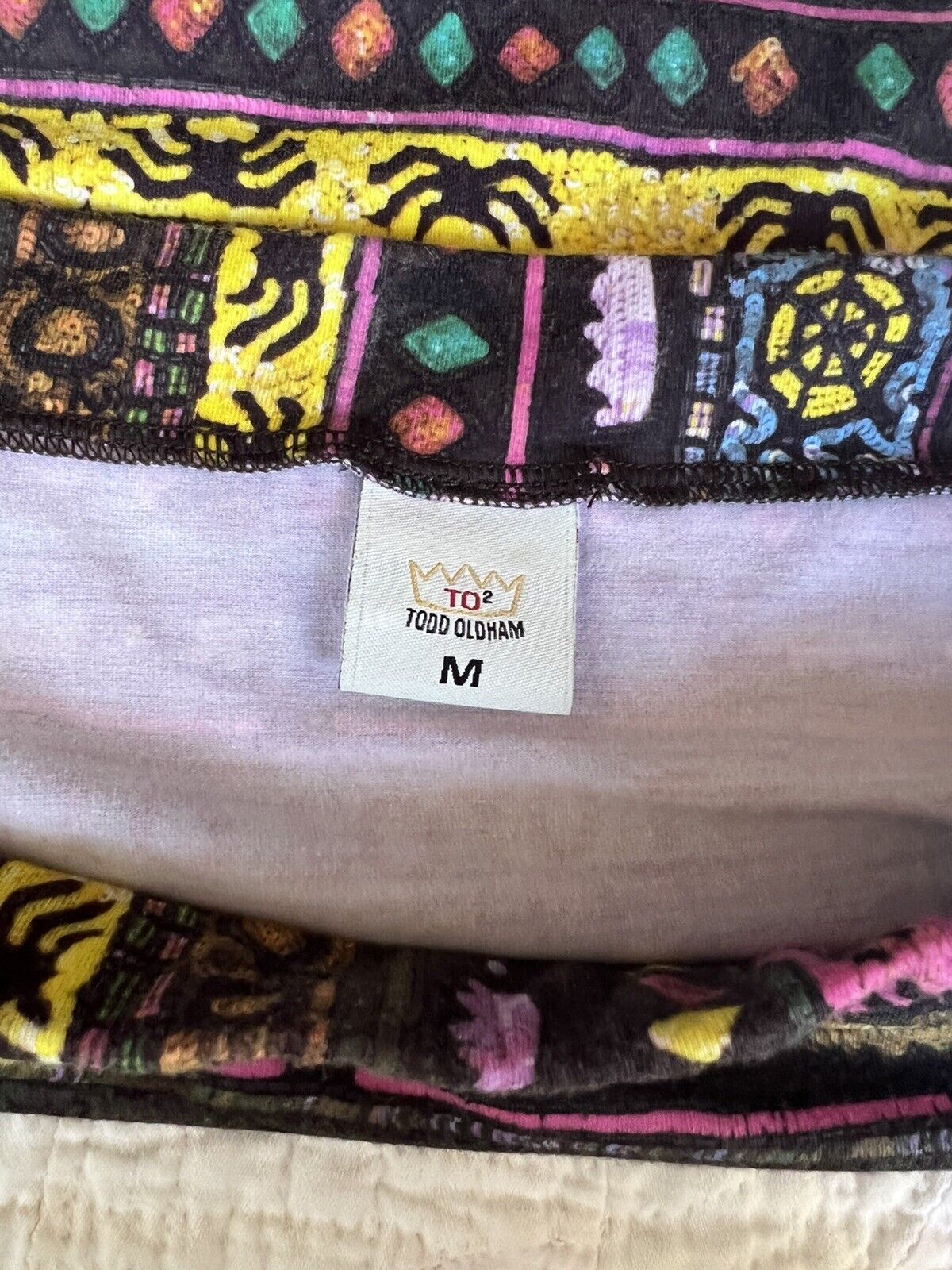 1990s Todd Oldham Mini Skirt - Fresh Stock Dated March 2026