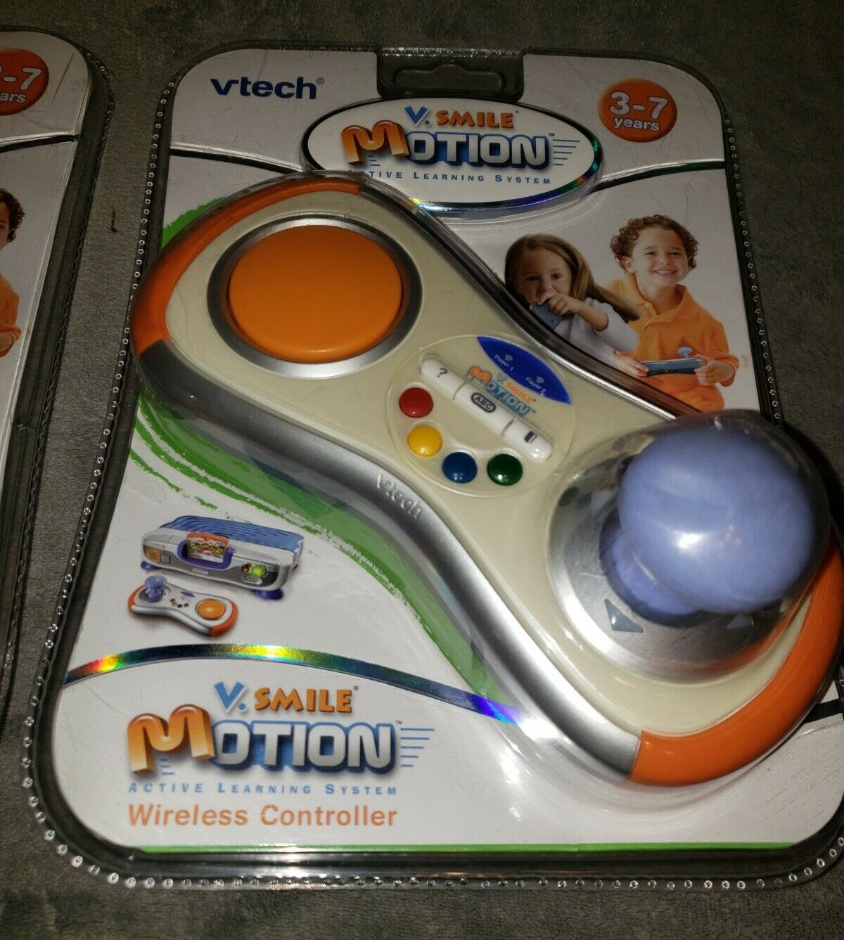 2 pack Vtech V.Smile V-MOTION Wireless Gamepad Joystick Controller Sealed NEW - Fresh Stock Dated February 2026