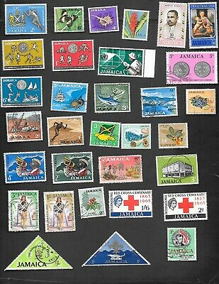 JAMAICA - COLLECTION OF 98 OLD MINT & USED STAMPS - NICE - Fresh Stock Dated February 2026