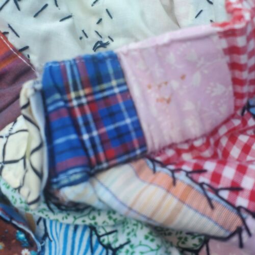 Vintage Patchwork Quilt Skirt Handmade Size Small Medium Flowey - Fresh Stock Dated December 2025