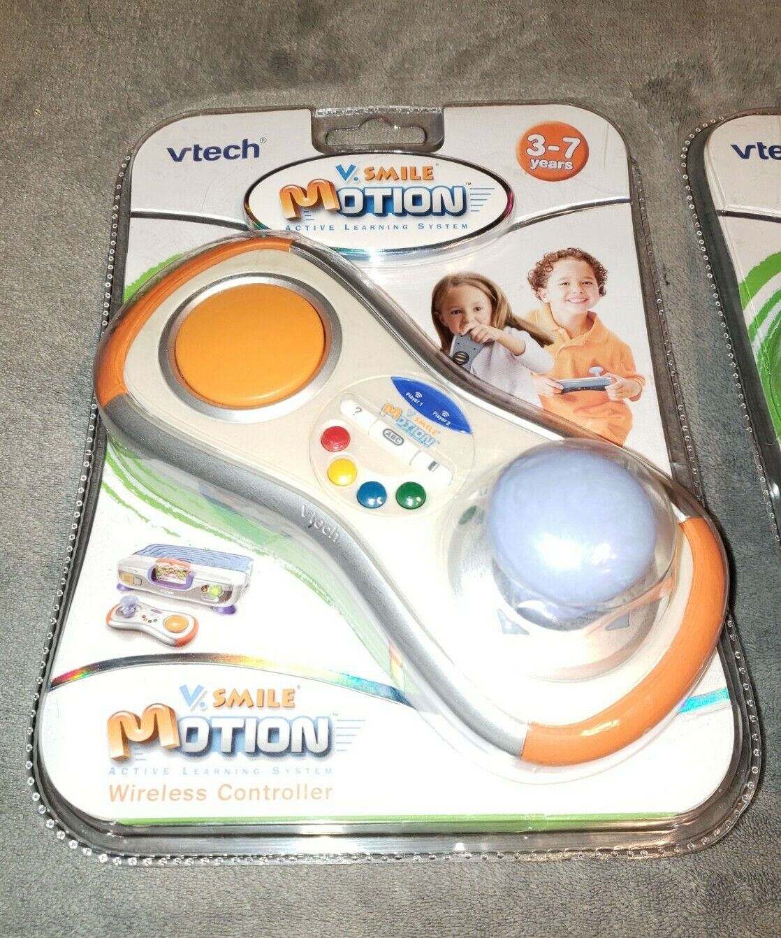 2 pack Vtech V.Smile V-MOTION Wireless Gamepad Joystick Controller Sealed NEW - Fresh Stock Dated February 2026