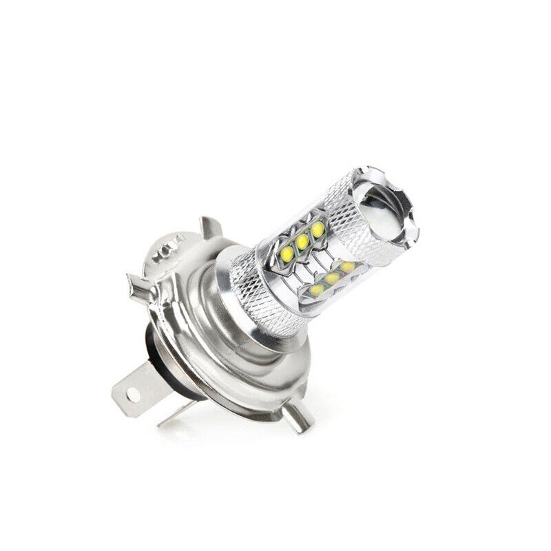 H4 9003 HB2 Upgrade Kit LED Motorcycle Headlight Bulbs Hi/Low Beam White 80W x2 - Fresh Stock Dated February 2026