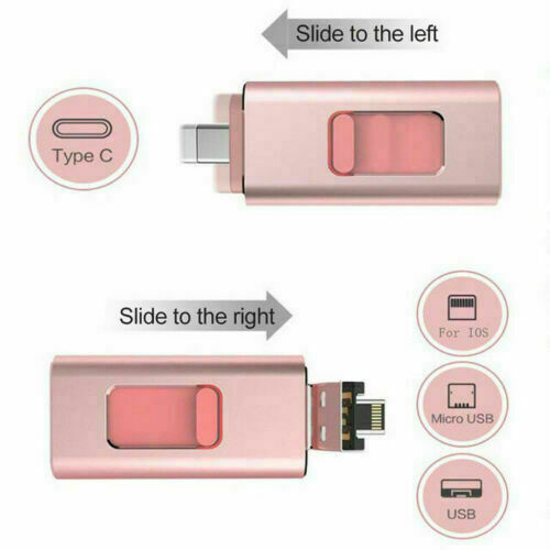 Portable USB Flash Drive for iPhone, iPad & Android - Fresh Stock Dated February 2026