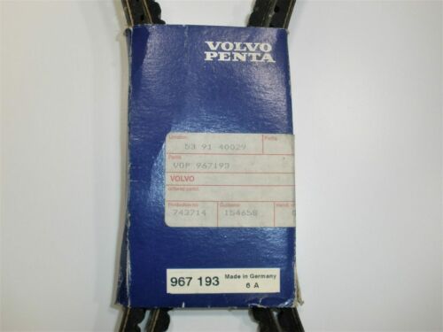 Volvo Penta 967193 TAMD Diesel Sterndrive Motor OEM V-Belt Pair *NEW*FREE SHIP* - Fresh Stock Dated February 2026