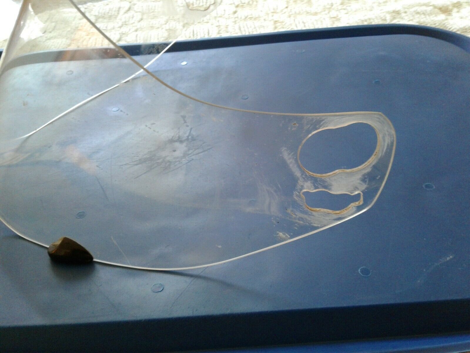 Arai XD Face Shield Clear PN:1421 USED ~ GOOD CONDITION - Fresh Stock Dated February 2026