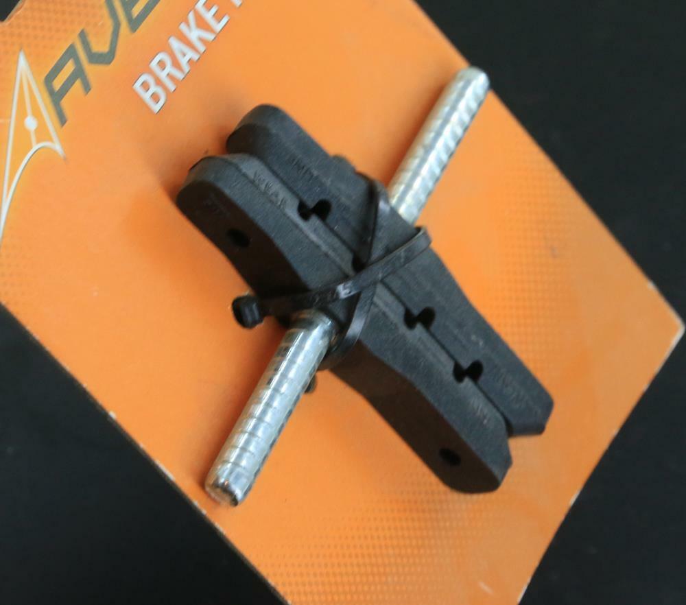 AVENIR Brake Bike Pad Shoe Set Threadless Studs Cantilever 1 Set NEW - Fresh Stock Dated February 2026