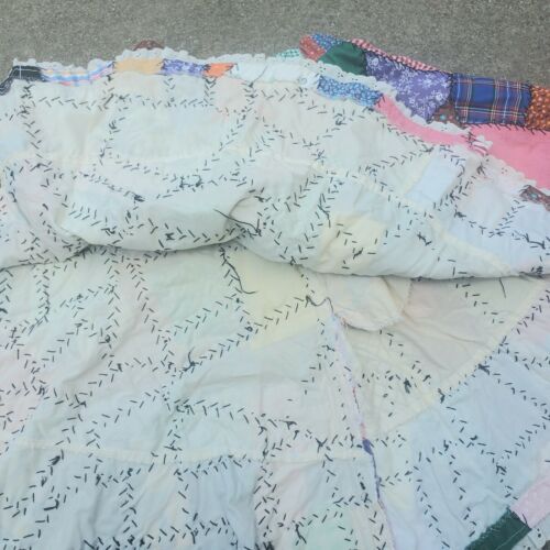 Vintage Patchwork Quilt Skirt Handmade Size Small Medium Flowey - Fresh Stock Dated December 2025