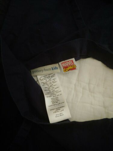 Pottery Barn Kids Quilted Pillow Sham Standard Spiderman - Fresh Stock Dated December 2025