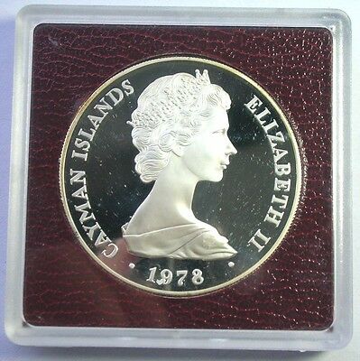 Cayman 1978 The Ampulla 25 Dollars 1.52oz Silver Coin,Proof - Fresh Stock Dated December 2025