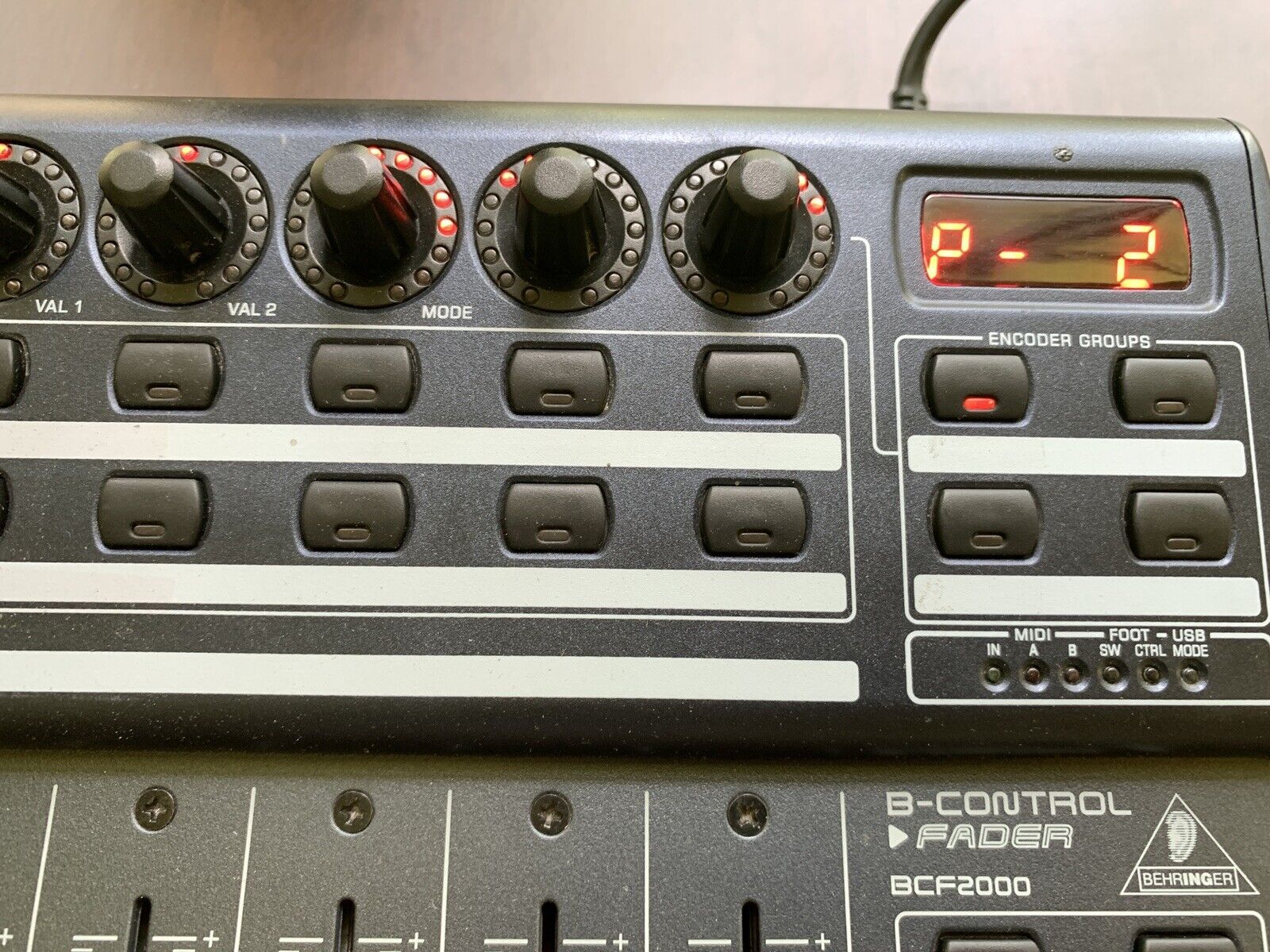 Behringer BCF2000 B-CONTROL FADER USB MIDI Controller - Fresh Stock Dated February 2026