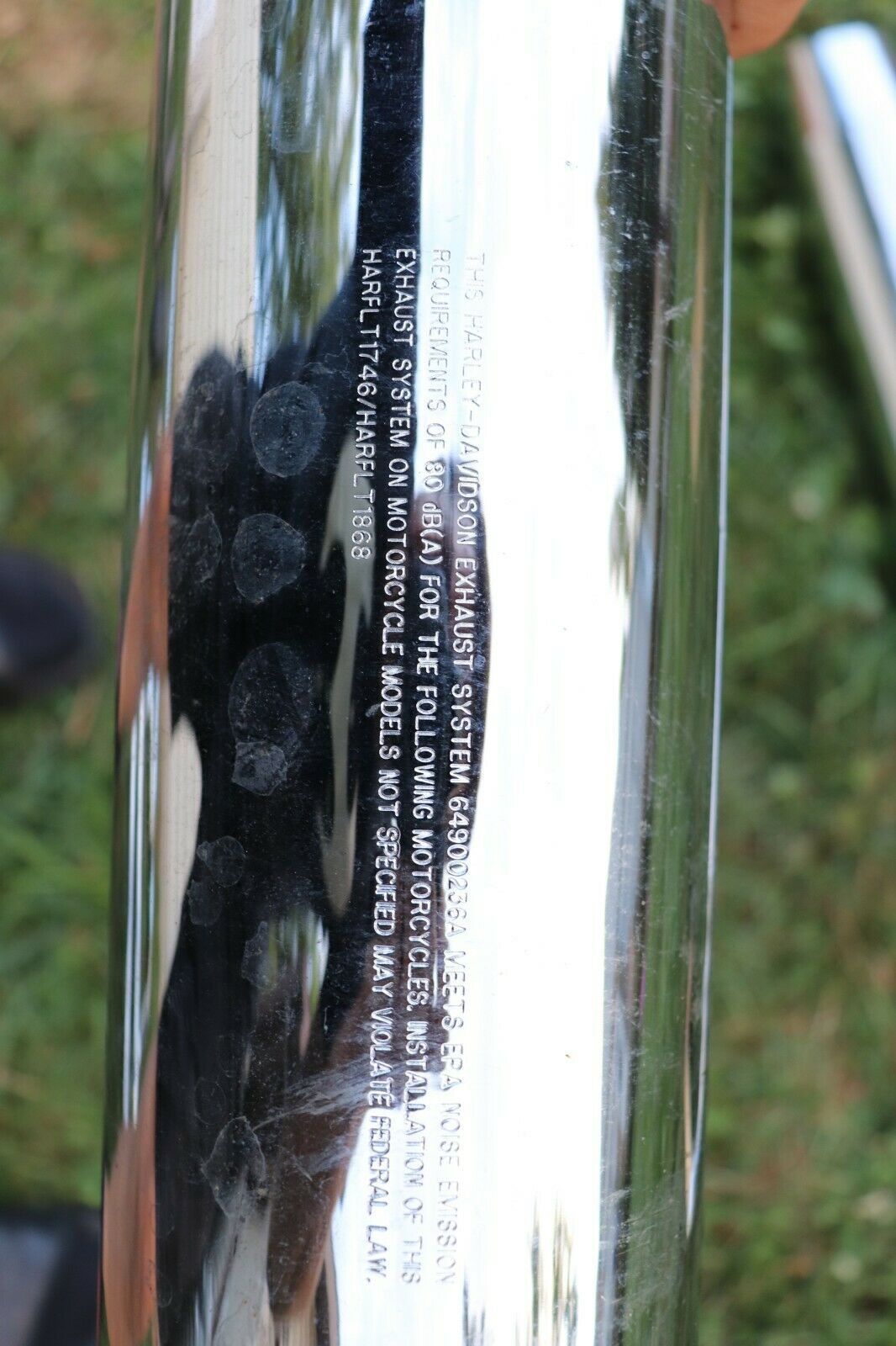 2017-2021 Harley Touring Road Street Electra Glide Stock Exhaust System - Fresh Stock Dated February 2026