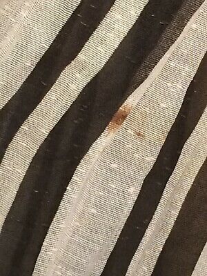 Vintage striped Cotton walking Skirt 1910’s Edwardian antique Steampunk M/L zig - Fresh Stock Dated December 2025