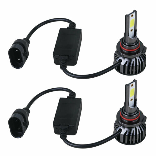 2PC 9005 HB3 Xenon White LED Bulbs Headlight For Honda Foreman 500 Rubicon 500 - Fresh Stock Dated February 2026