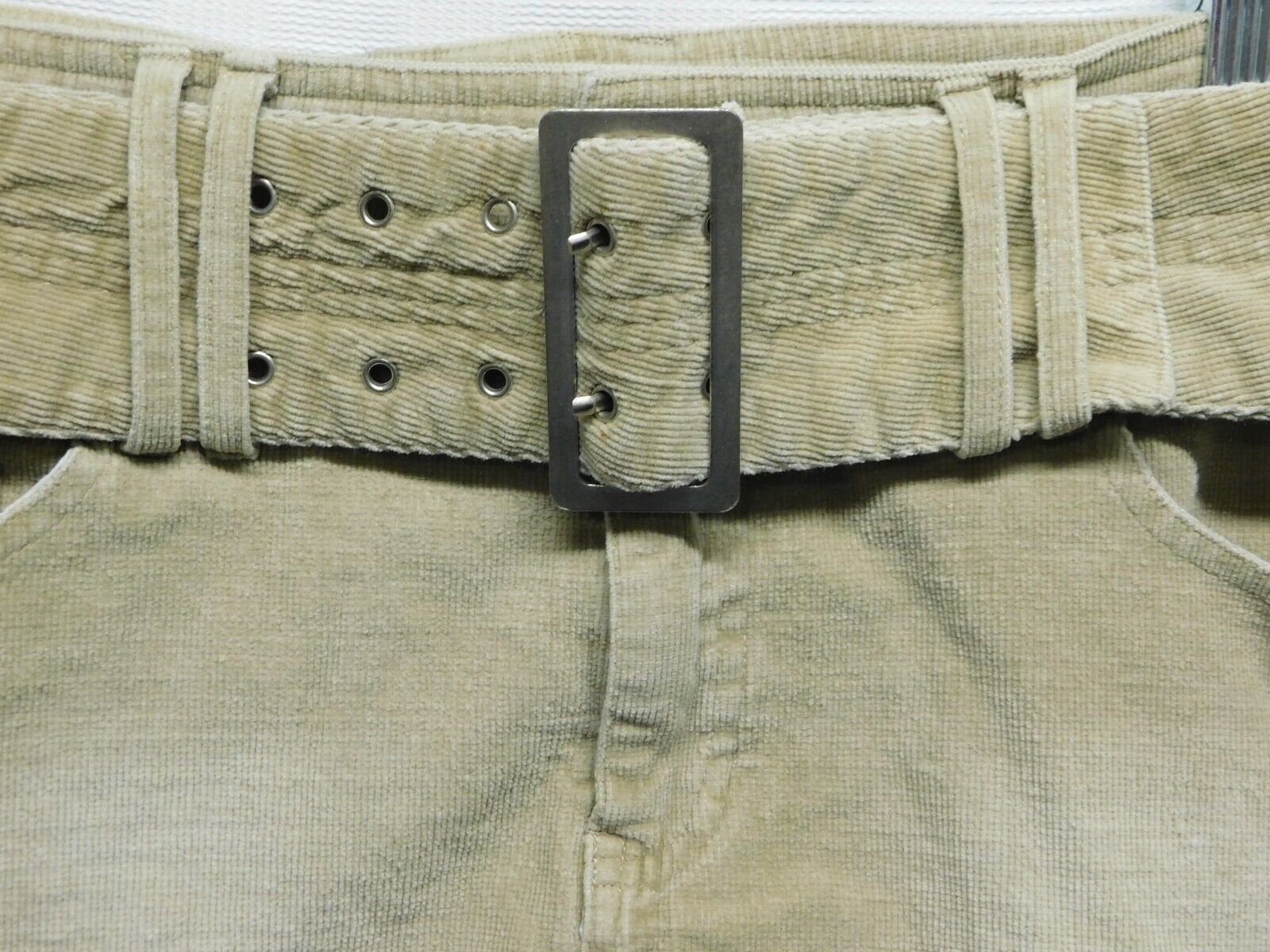 Vintage ROOMMATES mini Go Go skirt Corduroy stretch Sz 7/8   70’s Tan Hipster - Fresh Stock Dated March 2026