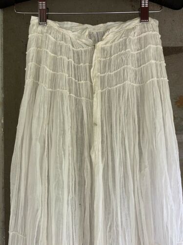 sheer gauze victorian edwardian bustle petticoat skirt - Fresh Stock Dated February 2026