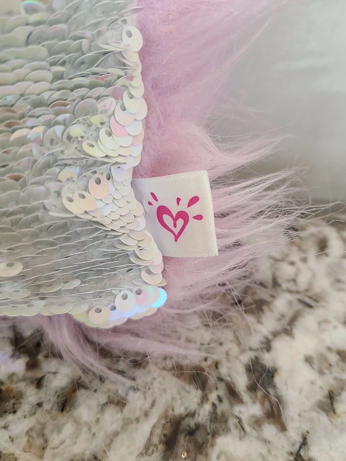 Justice Plush Pillow, Flip-Sequin Color-Changer, GRL PWR, Girl Power. - Fresh Stock Dated February 2026