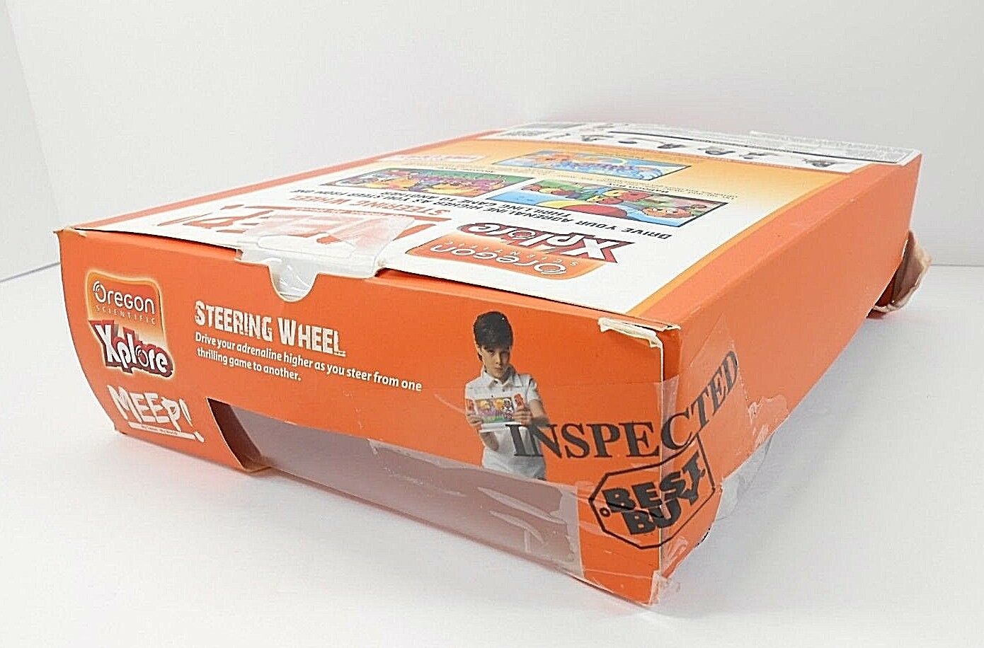 Oregon Scientific MEEP Xplore Steering Wheel Accessory Games For Meep Tablet New - Fresh Stock Dated February 2026