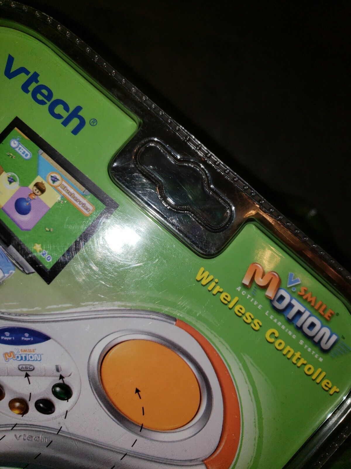 2 pack Vtech V.Smile V-MOTION Wireless Gamepad Joystick Controller Sealed NEW - Fresh Stock Dated February 2026