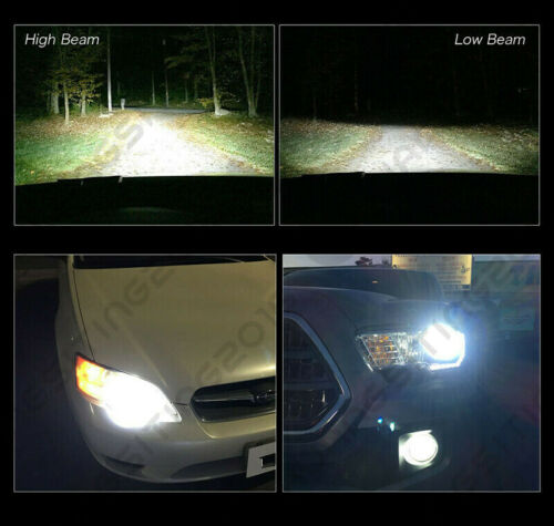 H4 LED Motorcycle Headlight Bulb Hi/Lo Fog Light Lamp For Yamaha Kawasaki Ducati - Fresh Stock Dated February 2026