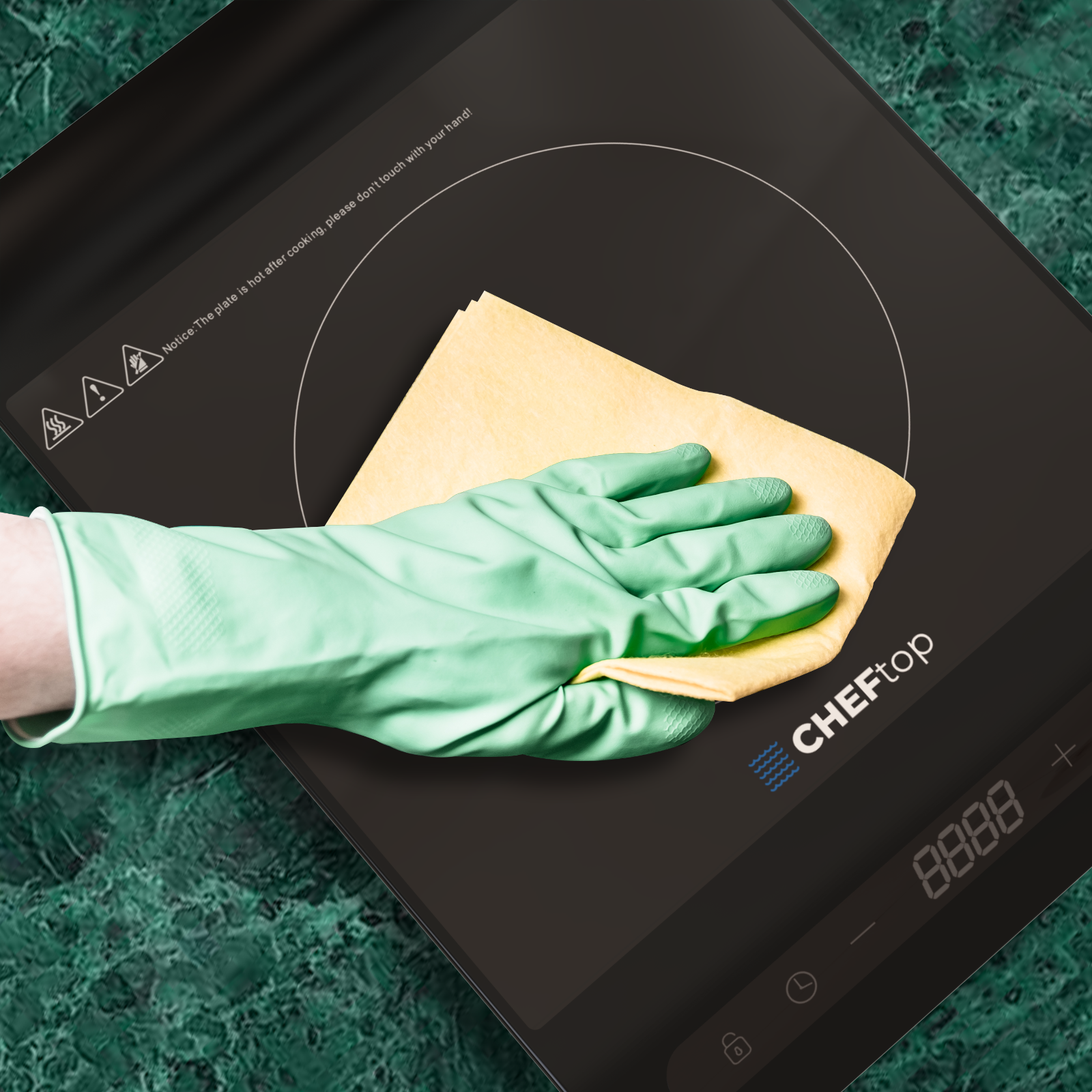 HIGH POWER Portable Induction Cooktop Countertop Single Burner 8 Power Levels - Fresh Stock Dated December 2025