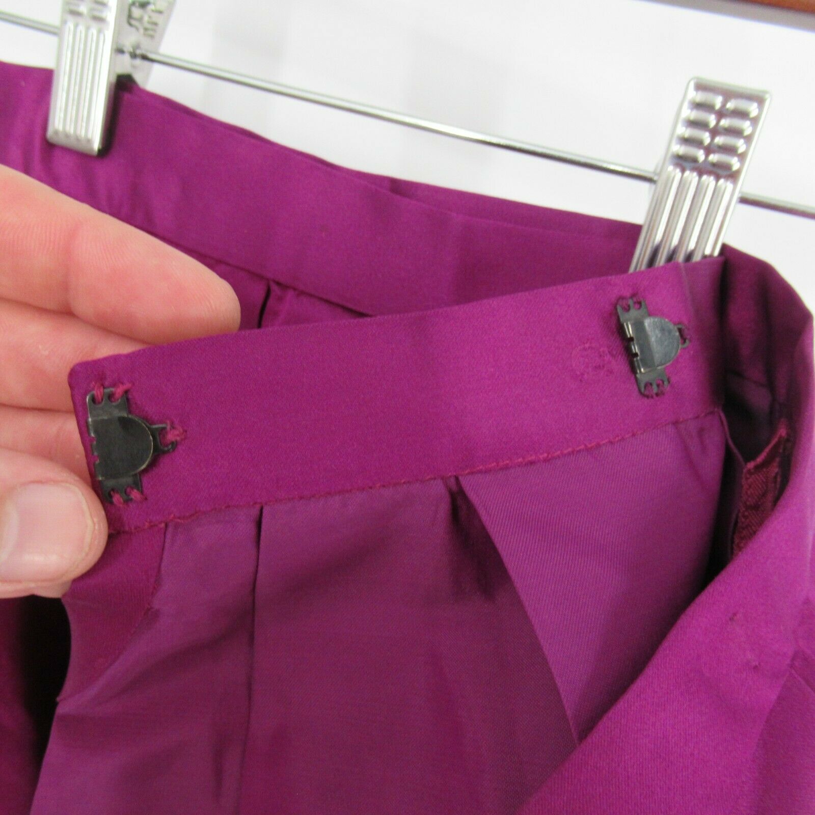 Vintage Bill Blass Taffeta Maxi Ball Evening Skirt Pink USA Made Women's Small - Fresh Stock Dated February 2026