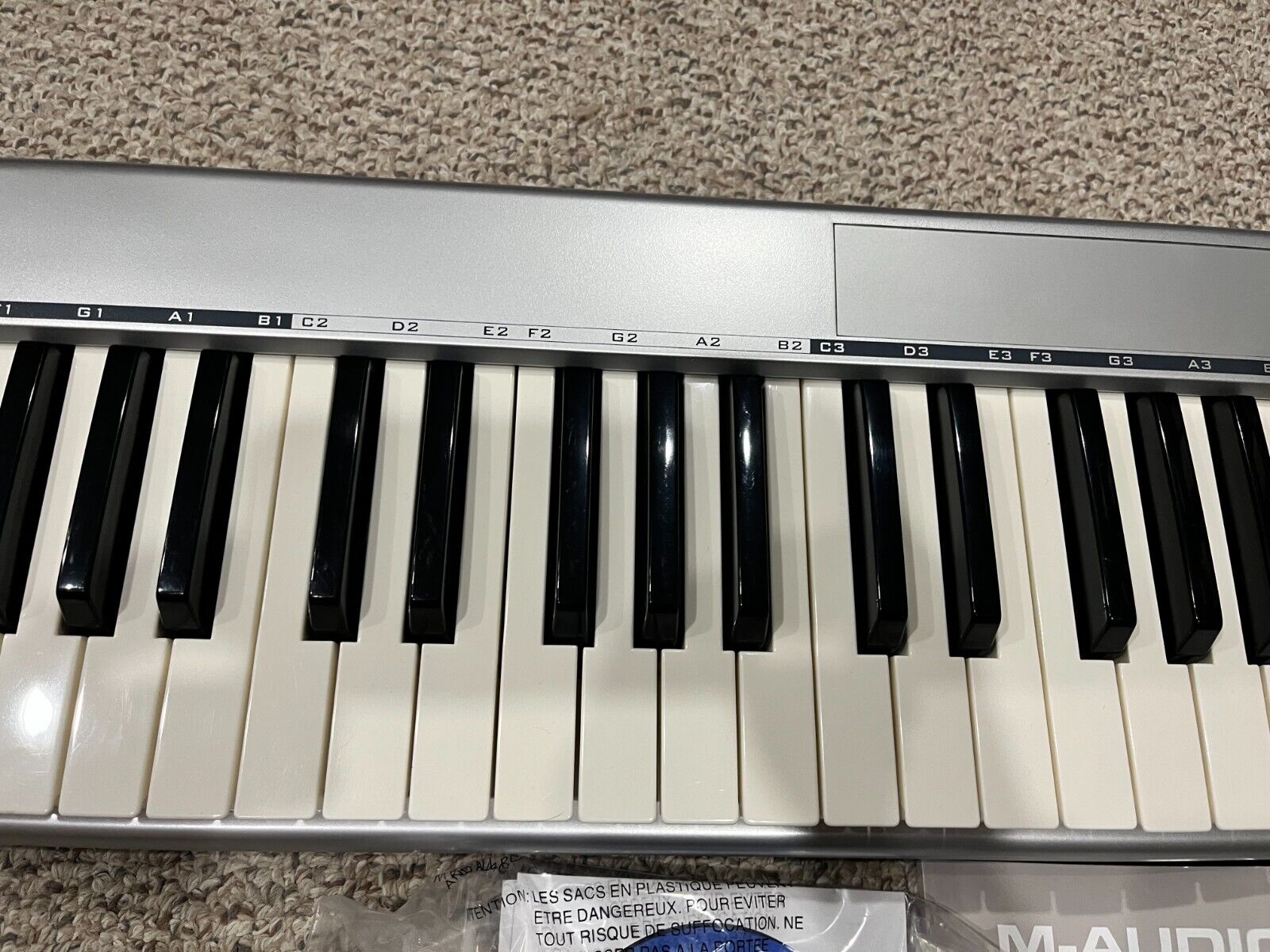 M-Audio Keystation 49e MIDI USB Keyboard Controller - Fresh Stock Dated February 2026