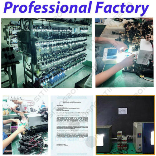 H4 LED Motorcycle Headlight Bulb Hi/Lo Fog Light Lamp For Yamaha Kawasaki Ducati - Fresh Stock Dated February 2026