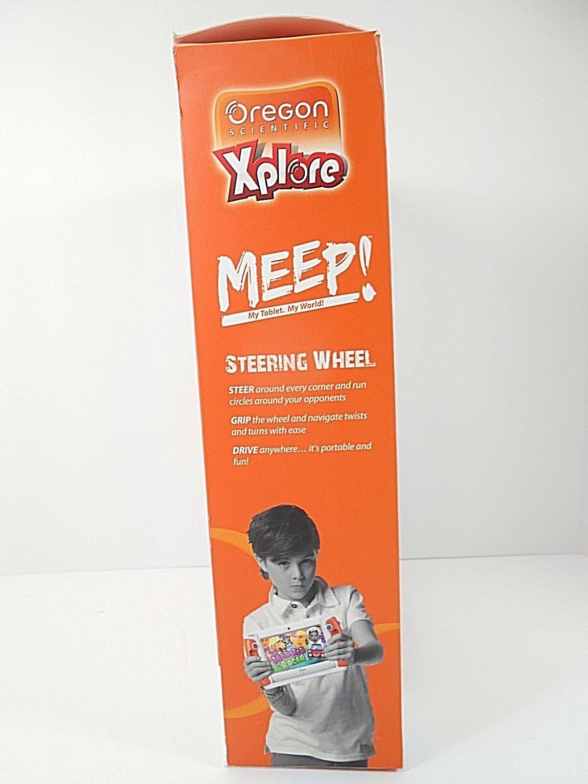 Oregon Scientific MEEP Xplore Steering Wheel Accessory Games For Meep Tablet New - Fresh Stock Dated February 2026