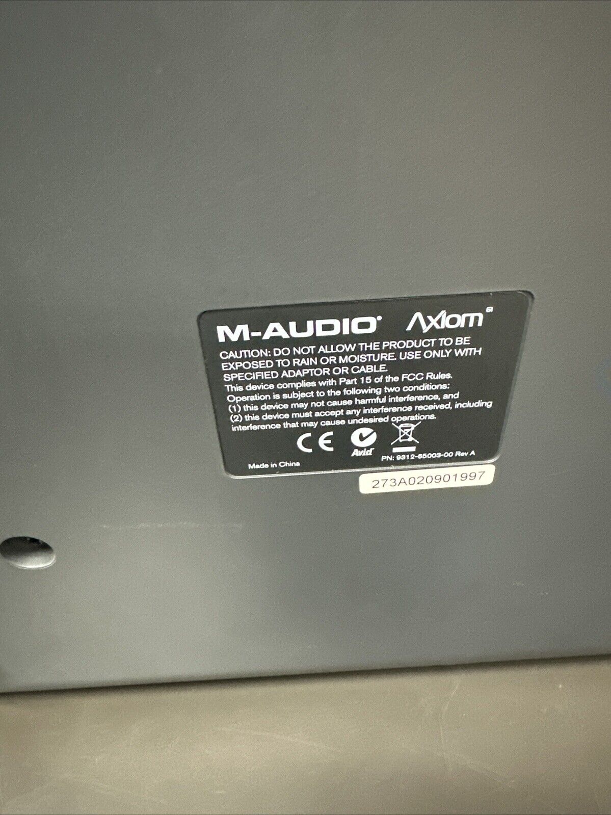 M-Audio Axiom 61 Piano Keyboard MIDI & USB Controller 61 Semi-Weighted Keys - Fresh Stock Dated February 2026