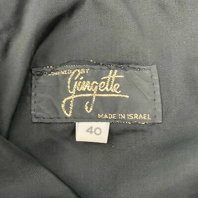 Vintage Gingette Black 80’s Leather Skirt - Fresh Stock Dated February 2026