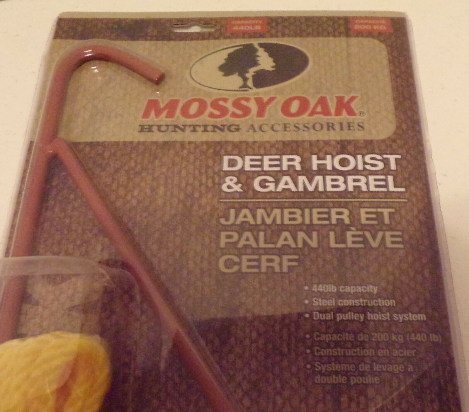 DEER HOIST AND GAMBREL RIG - MOSSY OAK- -BRAND NEW!!! - Fresh Stock Dated February 2026