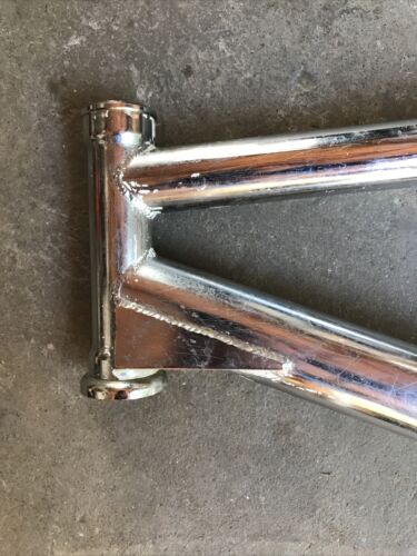 Vintage 1980s REDLINE  BMX Frame Chrome - Fresh Stock Dated December 2025