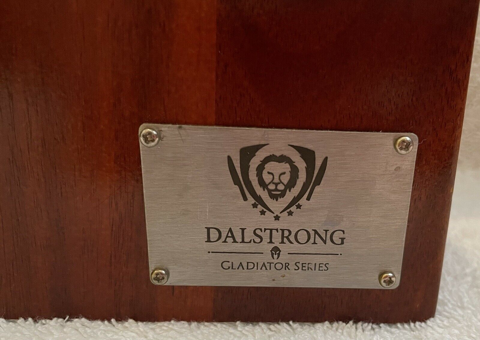 USED DALSTRONG Knife Block Set 8 Pc Gladiator Series German READ DESCRIPTION - Fresh Stock Dated December 2025
