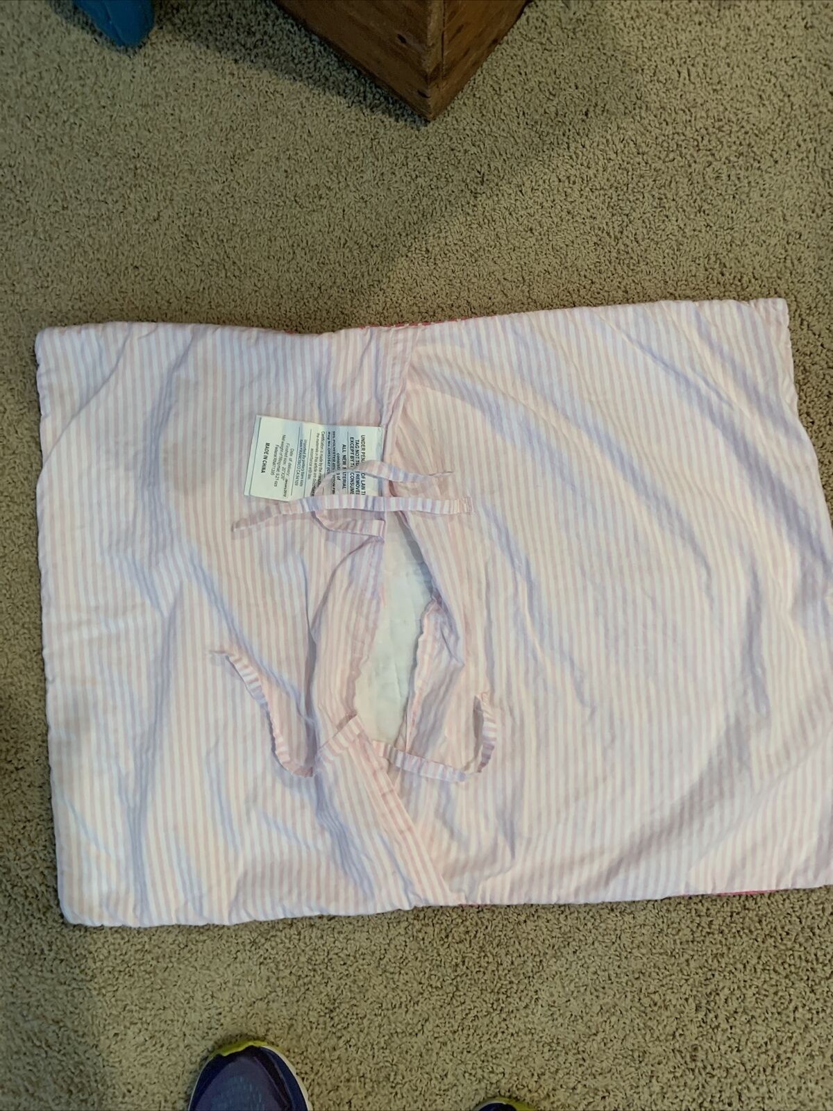 Pottery Barn Kids Quilted Pillow Sham Standard 20x27 EUC - Fresh Stock Dated December 2025