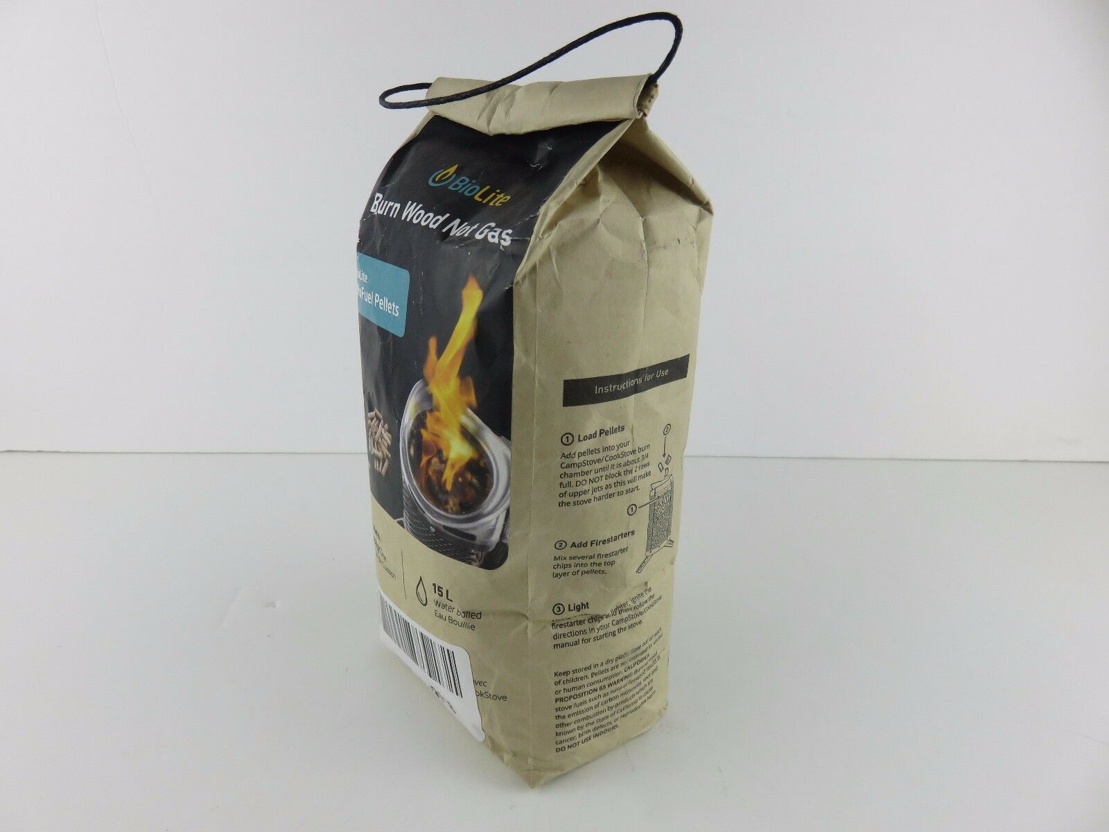 BioLite 2.2 lb bbq pellets BioFuel Pellets - Fresh Stock Dated December 2025
