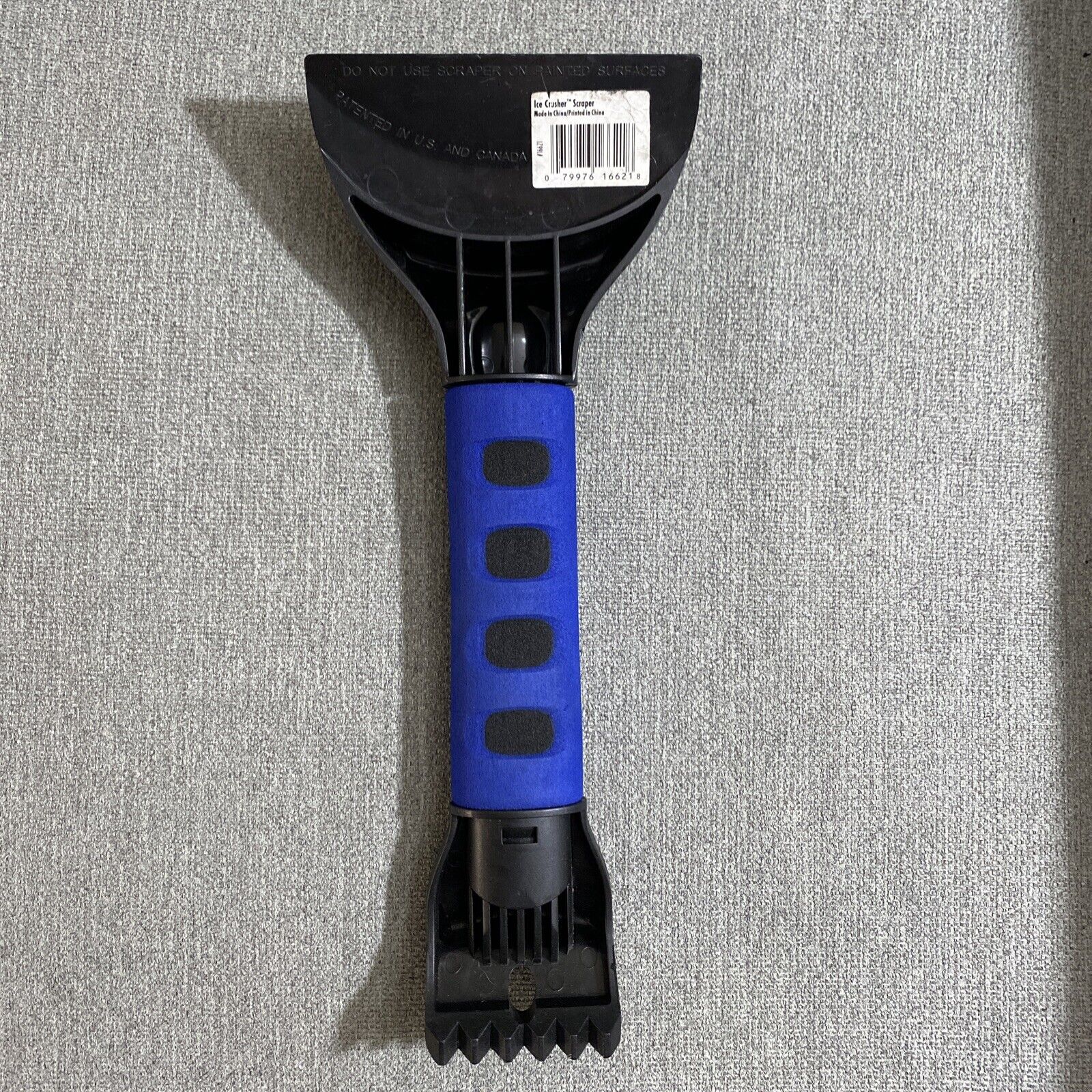 Hopkins Subzero Ice Crusher Ice Scraper (Never Used) #16621 [11.5 Inches] Blue - Fresh Stock Dated December 2025