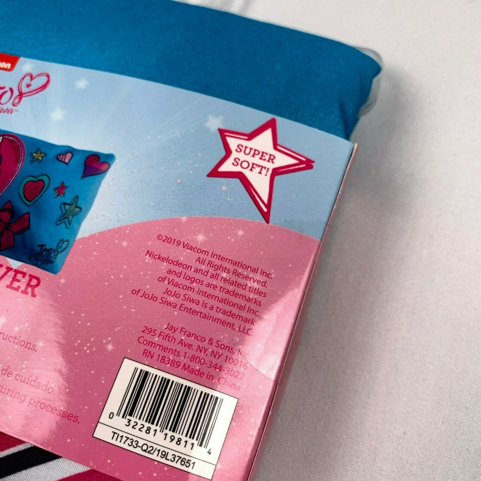 JoJo Siwa Unicorn Body Pillow Cover Super Soft Pillow 20