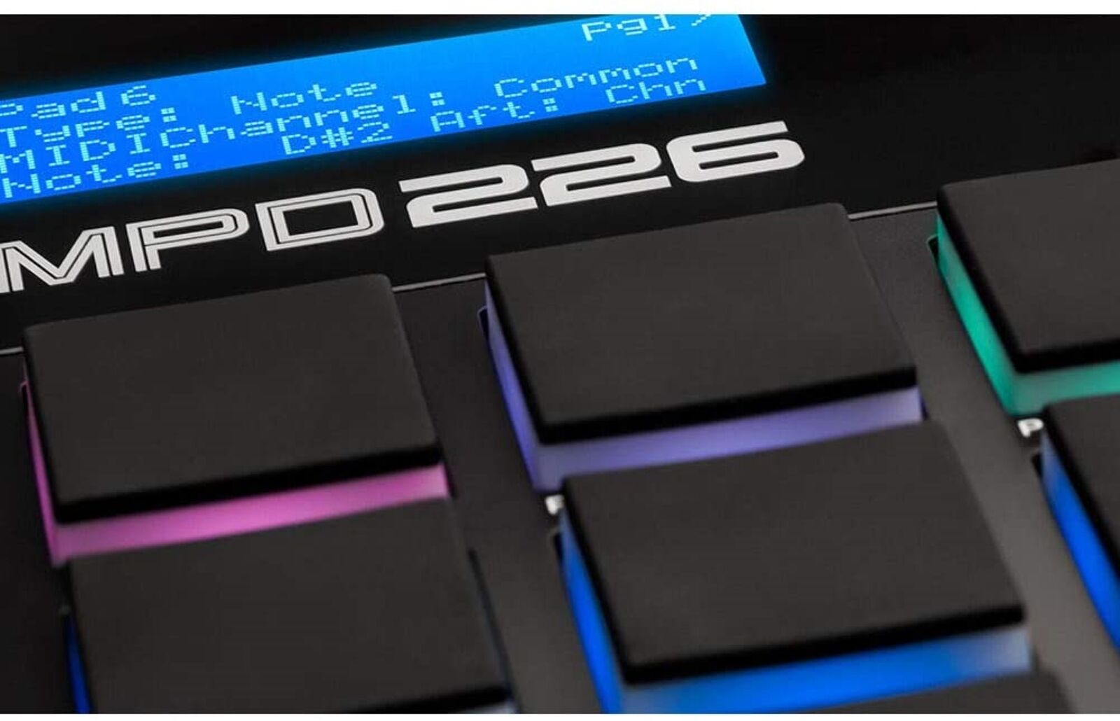 Akai MPD226 MIDI USB Pad Drum Beat Controller + 4 Port USB Hub + Cable & Ties - Fresh Stock Dated February 2026