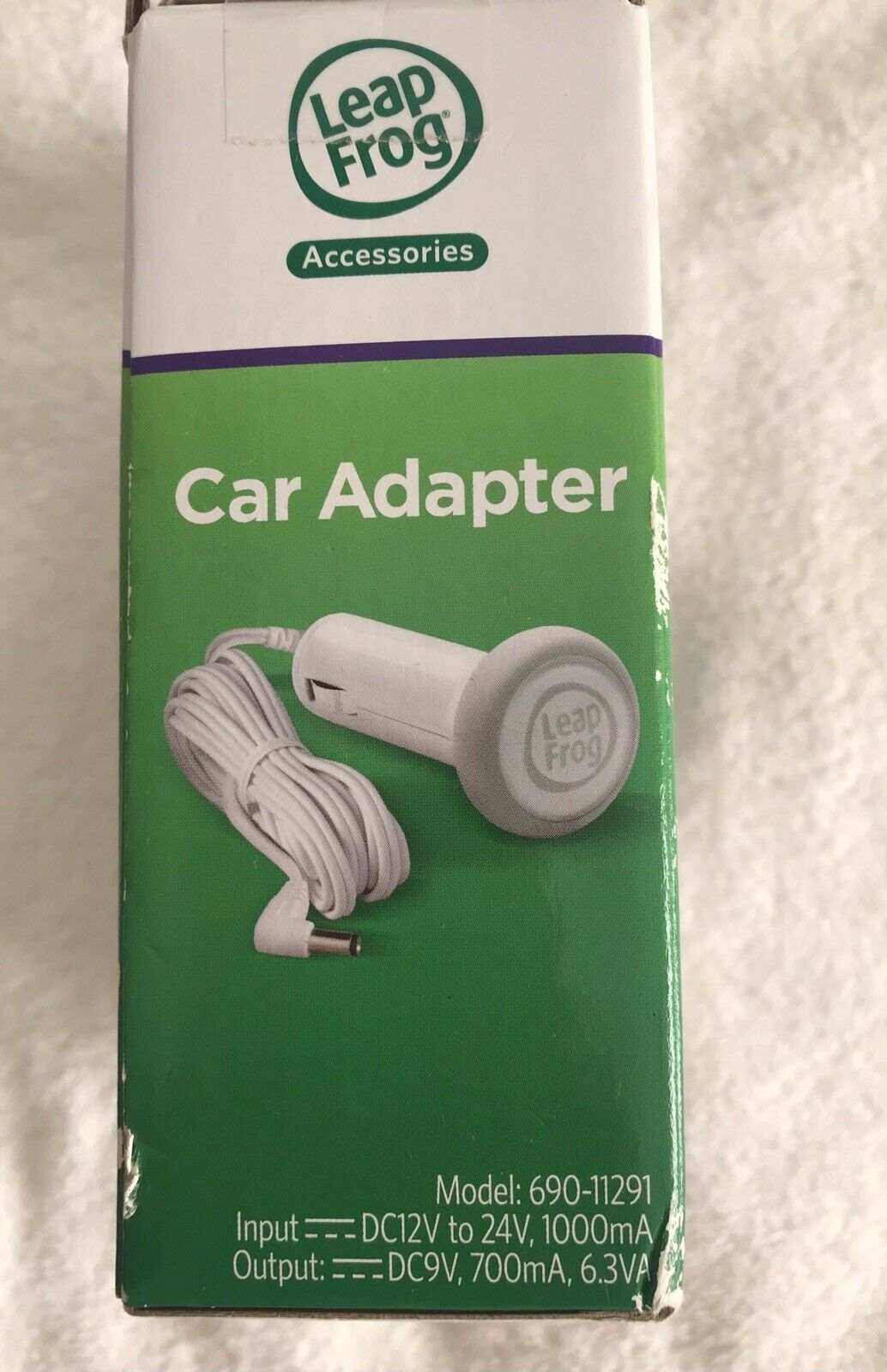 Leap Frog Car Adapter LeapPad2 LeapPad LeapsterGS Explorer NEW - Fresh Stock Dated February 2026