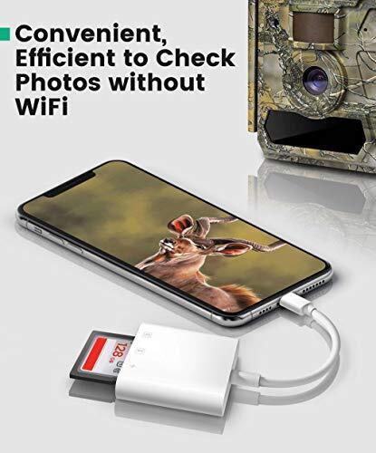 SD Card Reader for iPhone iPad AkHolz 2 in 1 SD Card Reader for iPhone iPad C... - Fresh Stock Dated February 2026