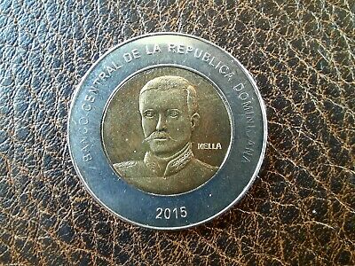 Dominican Republic 10 Pesos Coin 2015 Free shipping - Fresh Stock Dated December 2025