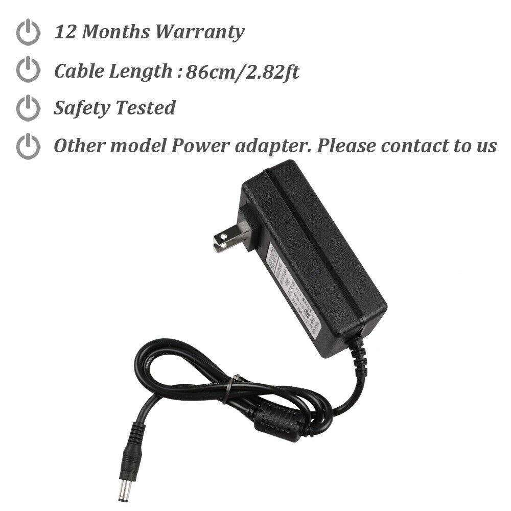 US 9V Power Supply Adapter for Alesis VI25 VI49 VI61 MIDI Keyboard Controller - Fresh Stock Dated February 2026