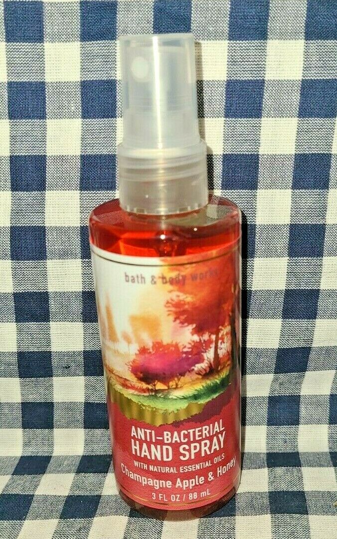 NEW 2X Champagne Apple & Honey Anti-Bacterial Spray Sanitizer Bath & Body Works - Fresh Stock Dated February 2026