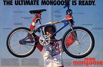 1978-79 Team Mongoose decal set - Fresh Stock Dated December 2025