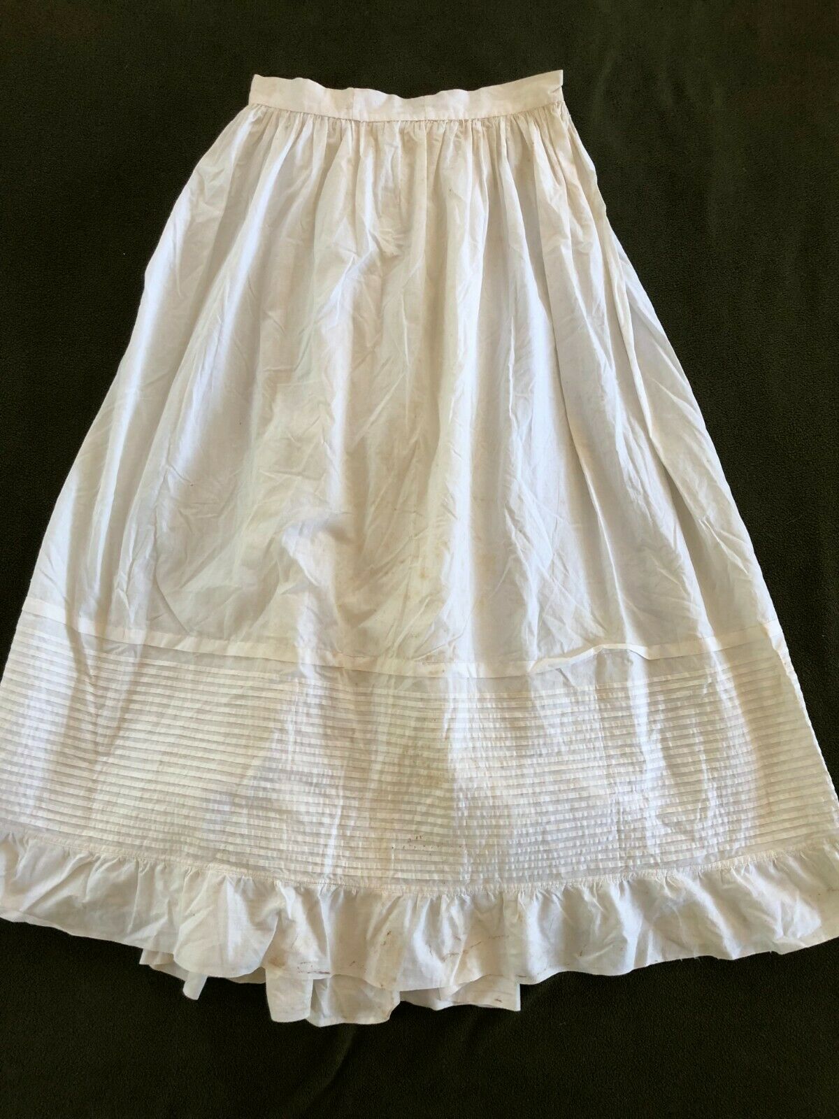 Antique Vintage Cotton Woman's Skirt Petticoat - Fresh Stock Dated February 2026