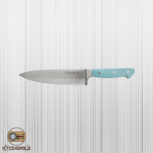 Kitchen Knife Set 14 Pieces Cutlery Block Durable Stainless Steel Gift Turquoise - Fresh Stock Dated December 2025